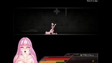 Uh. Jocul închisorii: sex explicit cu femeie cu păr roz în jocul Hentai