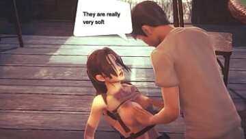 Orgasmul Hentai al lui Lara Croft: o fantezie de manga animată